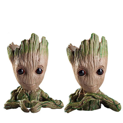Groot Planter Flower Pot for Indoor Plants – Anime Figurine Ornament & Home Decor Gift