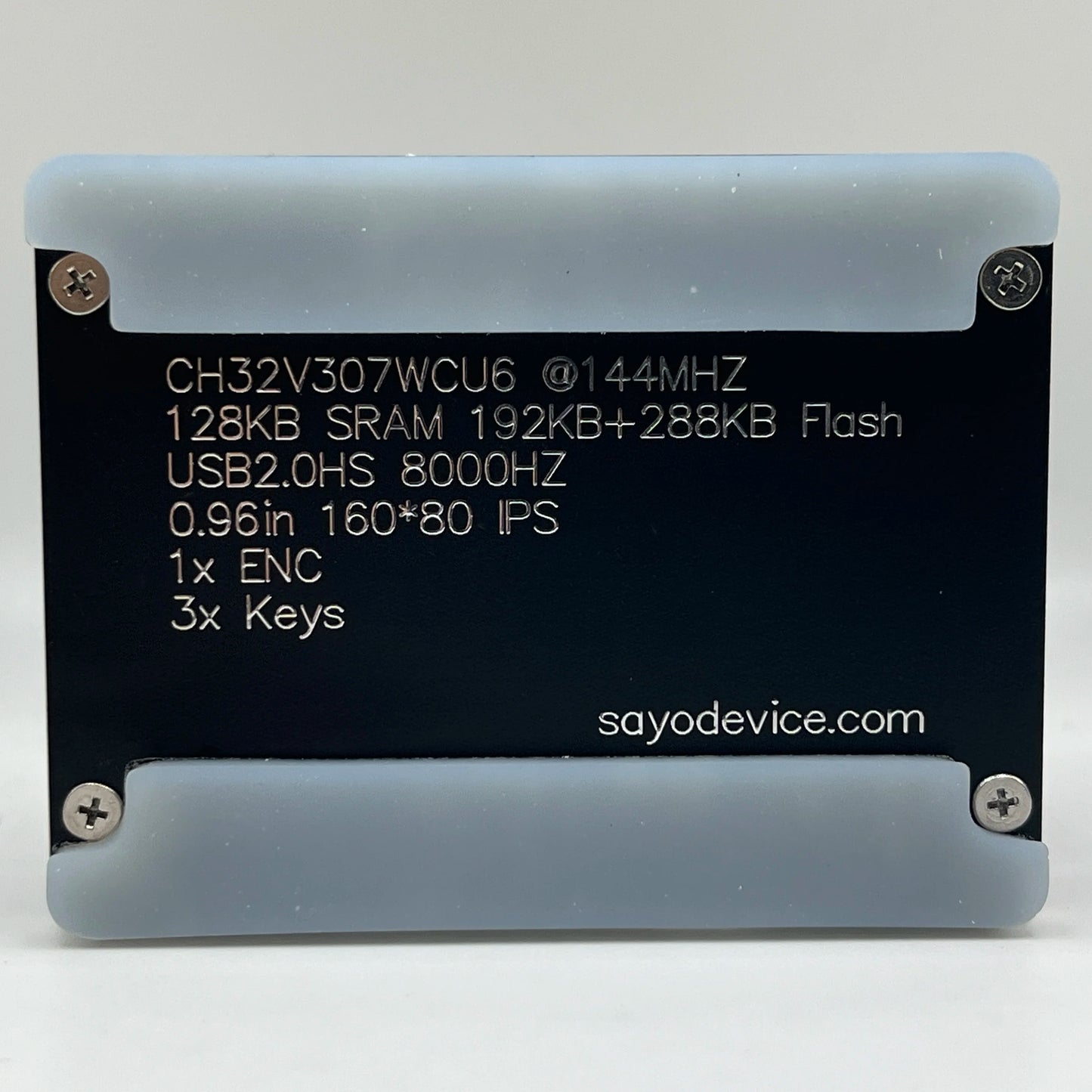 O3C SayoDevice OSU O3C Rapid Trigger Hall Switches – Magnetic Pink Keyboard Switches with Knob, Screen Copy & Paste Shortcut