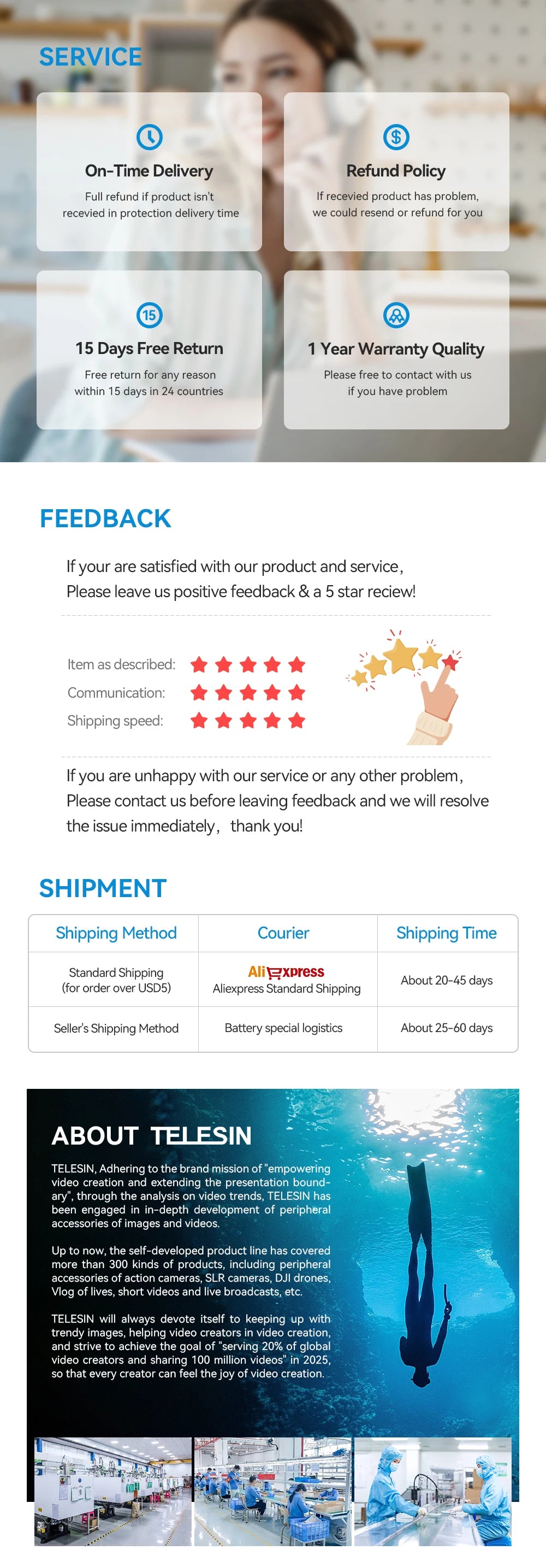 TELESIN Motorcycle Bike Monopod, Panoramic Handlebar Mount, Invisible Selfie Stick Bracket for GoPro Hero, DJI, Insta360