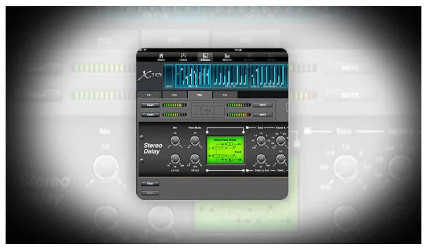 Air 1:1 XR12/XR16/XR18 Rack Mount Digital Mixer – Professional WiFi DSP Audio Mixer for DJ & Studio, USB Recorder Built-in