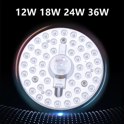 NEW LED Ring Panel Circle Light - SMD2835 LED Round Ceiling Board, AC220V/230V/240V, Various Wattages Available