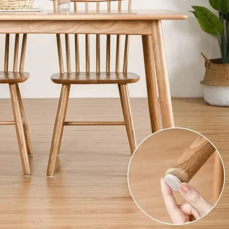 Self-Adhesive Felt Chair Leg Pads – Non-Slip Furniture Protectors for Hardwood Floors, Anti-Scratch Table & Chair Bottom Covers