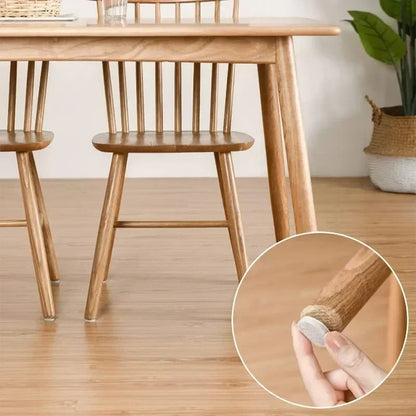 Self-Adhesive Felt Chair Leg Pads – Non-Slip Furniture Protectors for Hardwood Floors, Anti-Scratch Table & Chair Bottom Covers