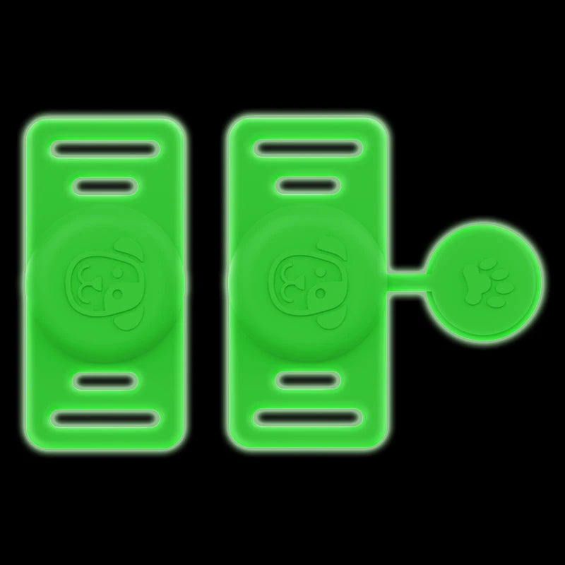 Airtag Dog Collar Holder – Silicone Protective Case for Apple AirTag, Full Body Cover Fits All Collar Sizes