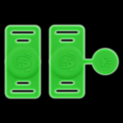 Airtag Dog Collar Holder – Silicone Protective Case for Apple AirTag, Full Body Cover Fits All Collar Sizes