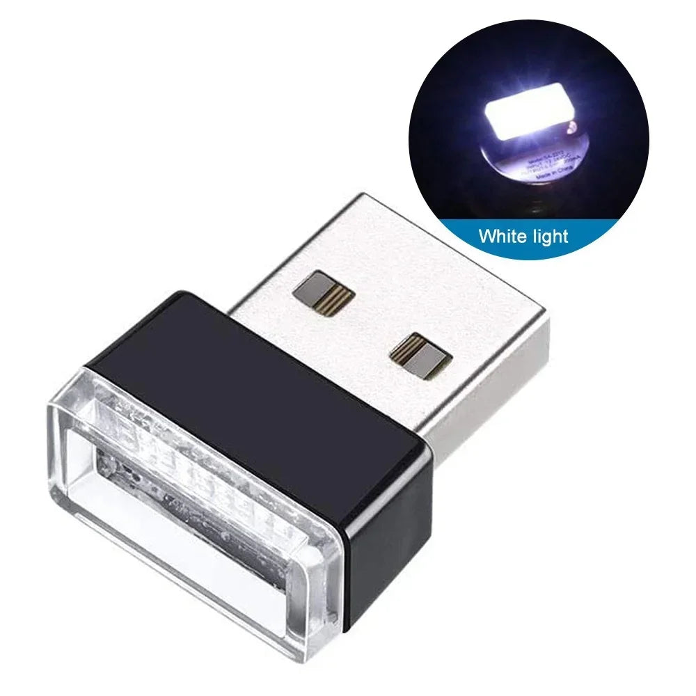 Mini USB LED Car Light – Plug & Play Interior Atmosphere Lamp, Emergency & Decorative USB Auto Lighting by Stonego