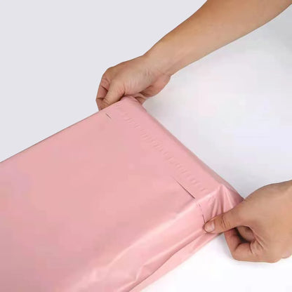50PCS Courier Bag Envelopes - Waterproof Self-Adhesive Seal Pouch for Delivery and Mailing - Plastic Transport Bags