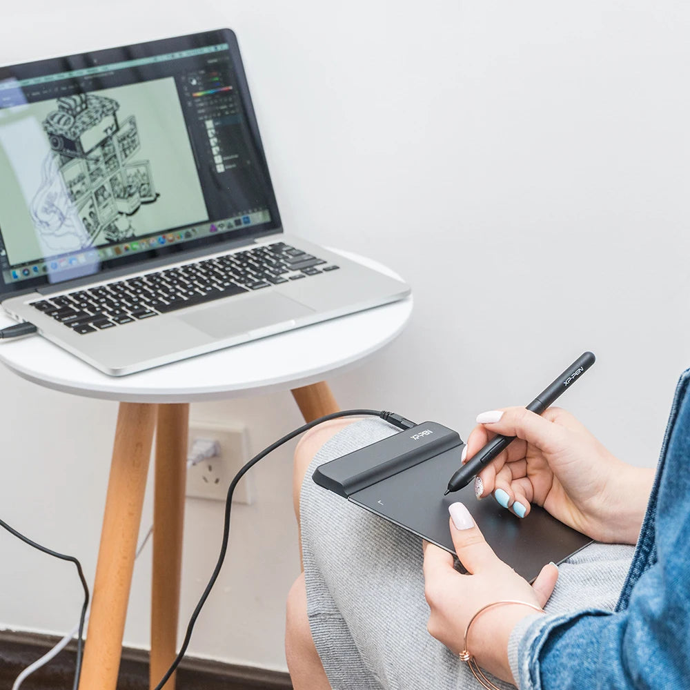 XPPen Star G640 6.5×4 Inch Graphic Drawing Tablet – Battery-Free with 8192 Levels Pressure & 266 RPS for Windows, Mac, Chromebook & OSU Gaming