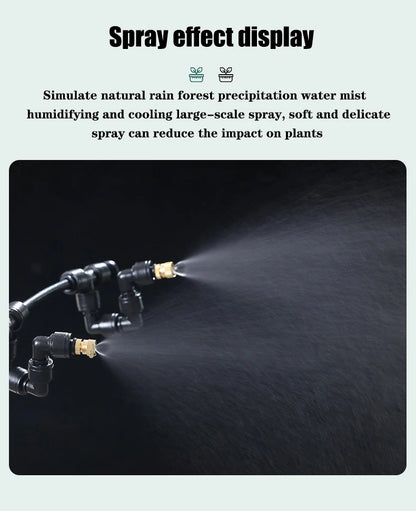 WiFi Rainforest Sprayer — Automatic Timed Mist System Kit for Reptiles & Irrigation