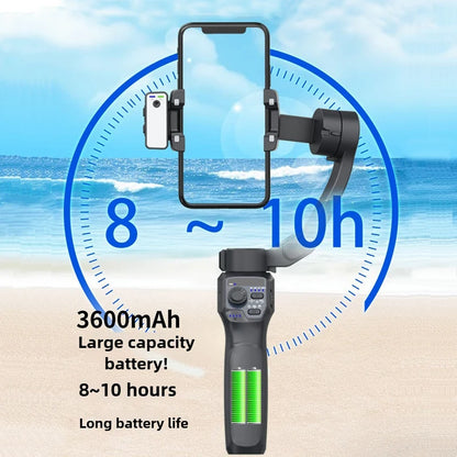 3-Axis Mobile Gimbal Stabilizer – Phone Video Recorder with Face & Object Tracking for Android & iPhone