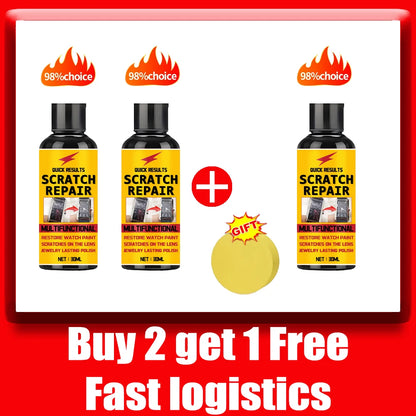 Glass Scratch Repair Paste – Polishing Paste for Windshields, Bathroom Glass, and Windows