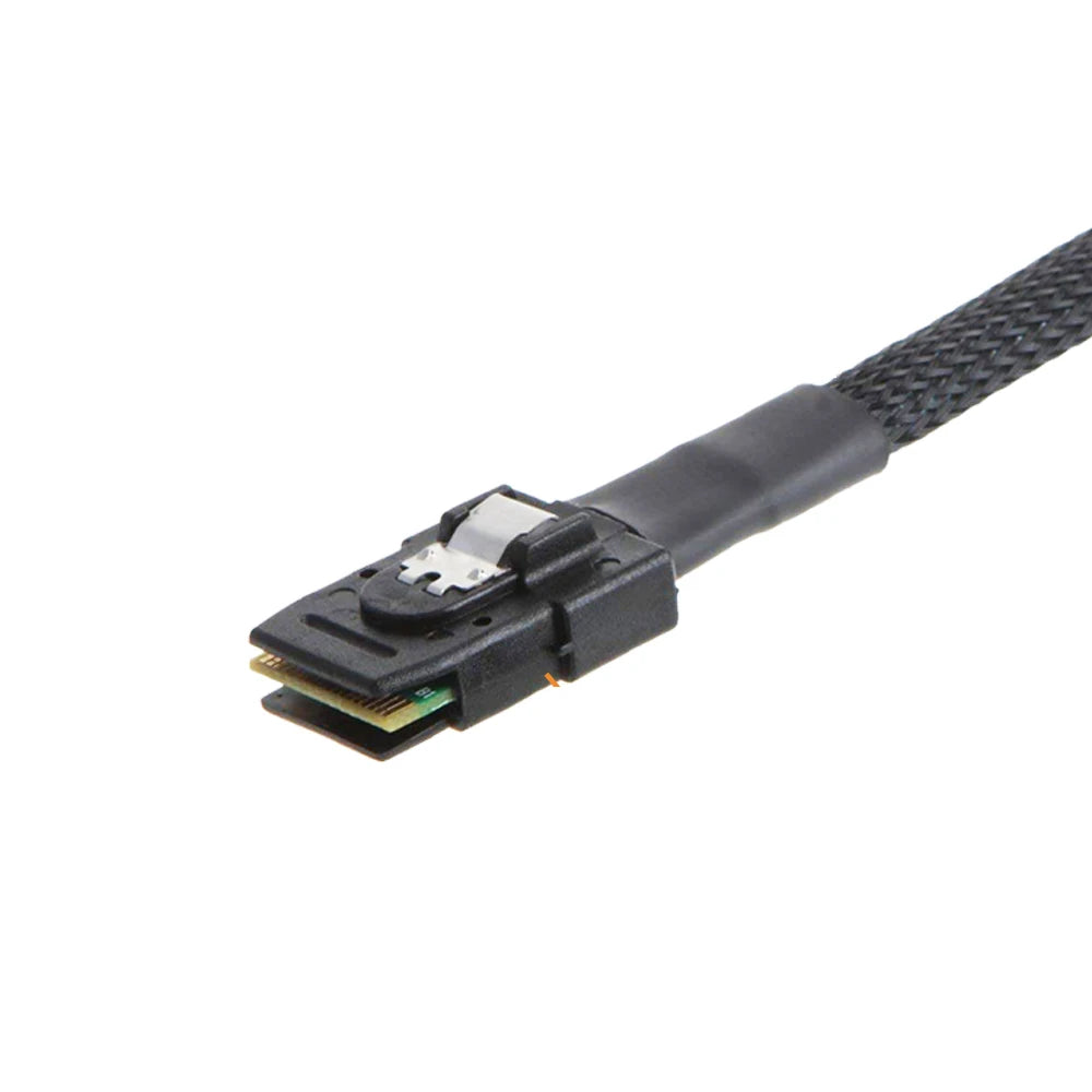 Mini SAS Cable SFF-8087 to SATA – Breakout Cable, SFF8087 to 4x SATA for SAS to SATA Connections