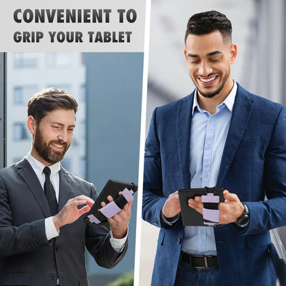 Soft Hand Strap for 6-8" Kindle eReaders: High-Elasticity Grip for Kindle, Kobo, Voyage, Lenovo, and Sony Tablets - Black