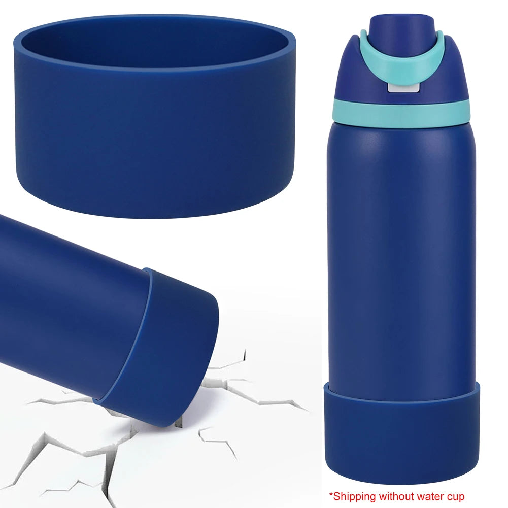 Silicone Water Bottle Boot – Anti-Slip Bottom Protector for Owala 32oz Flask Water Bottle