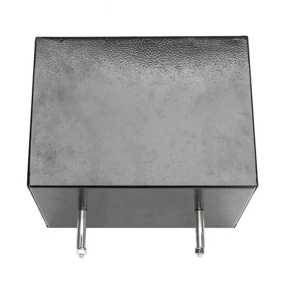 Mini Wall-Mount Electronic Code Safe — Metal Steel Security Box, Black 17EF