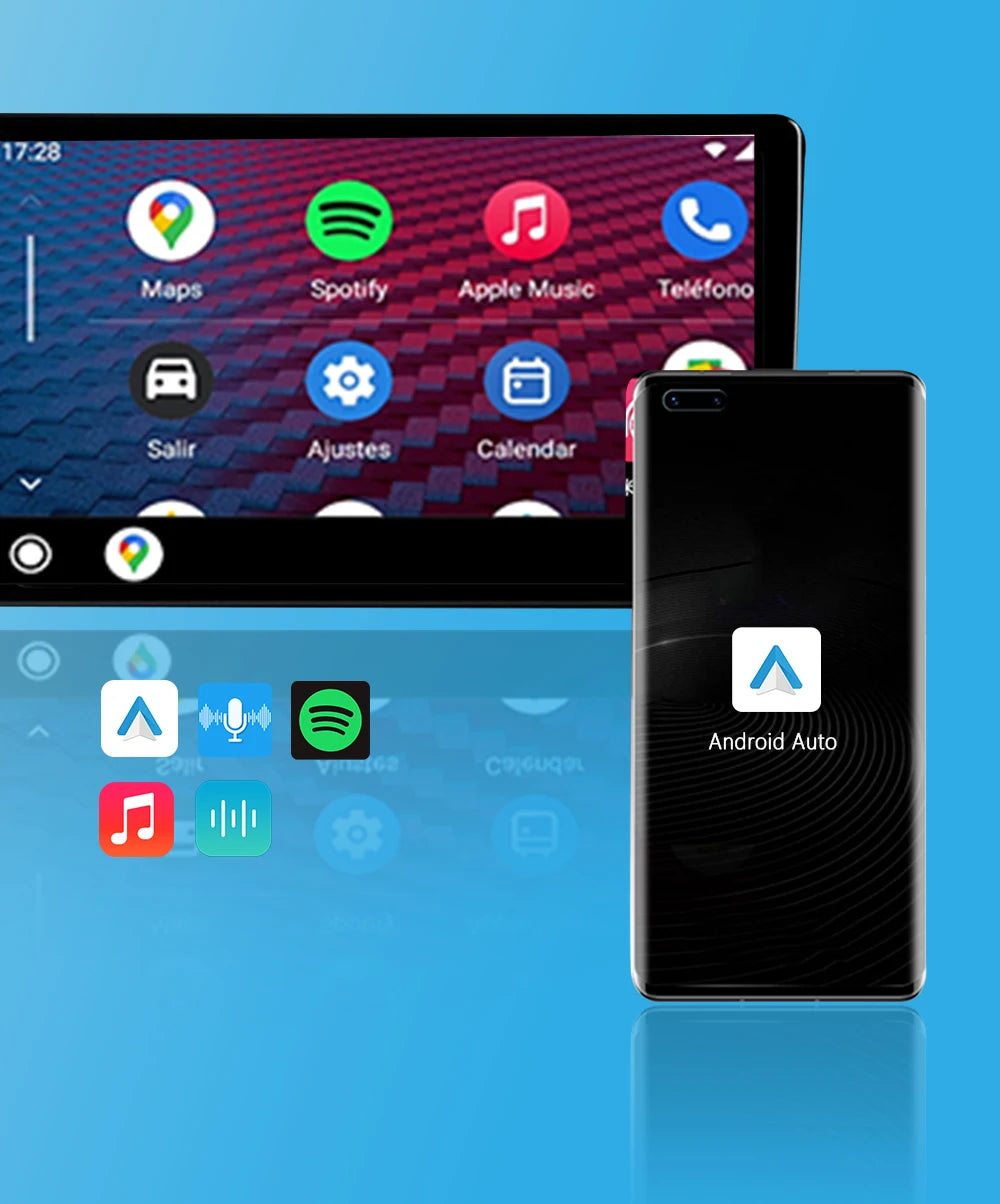 PLAYAIBOX Wireless CarPlay Adapter – 2-in-1 Dongle for Wireless CarPlay & Android Auto for iPhone & Android (Benz, Audi, Kia, Chery, Jeep)