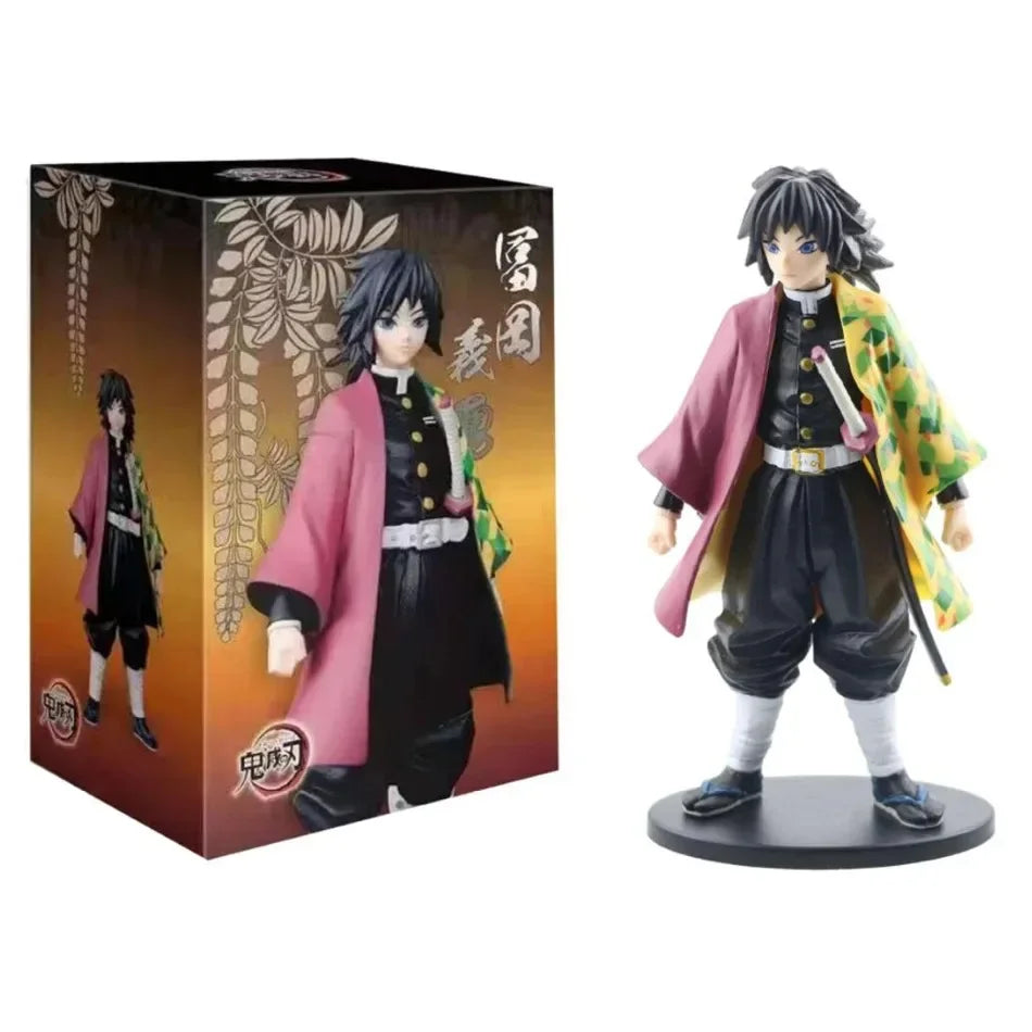 Demon Slayer Anime Figures – Kimetsu No Yaiba Tanjiro Nezuko Zenitsu Inosuke Action Doll Toys