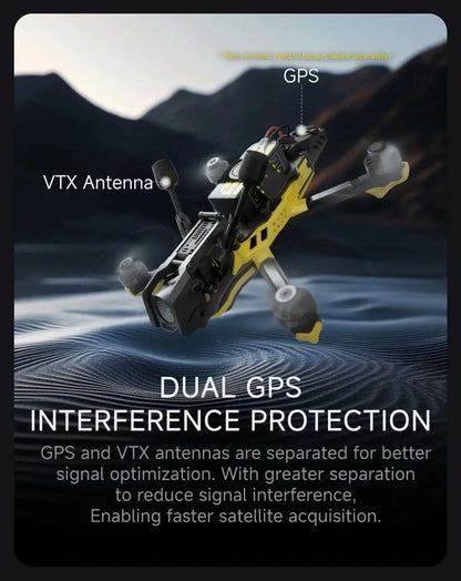 SpeedyBee Master 3X Modular FPV Drone – O3/O4 Pro HD Digital VTX for Freestyle & Racing