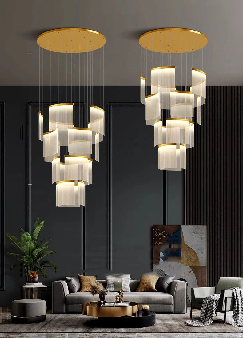 Modern LED Ceiling Pendant Lamp – Decorative Indoor Lighting Chandelier for Bedroom & Dining Room