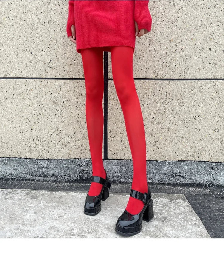 Talenza Women's Tights – Slim Stockings, Super Elastic Leggings, Large Size, Sexy Pantyhose for Spring, Autumn, Winter