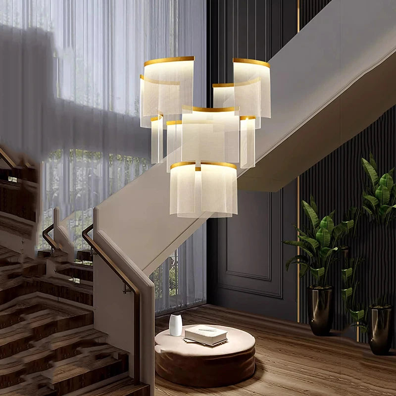 Modern LED Ceiling Pendant Lamp – Decorative Indoor Lighting Chandelier for Bedroom & Dining Room