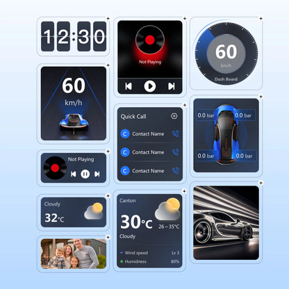 OTTOCAST P3 Android AI Box – Wireless CarPlay & Android Auto with HDMI Output, Built-in GPS, YouTube & Netflix for Car