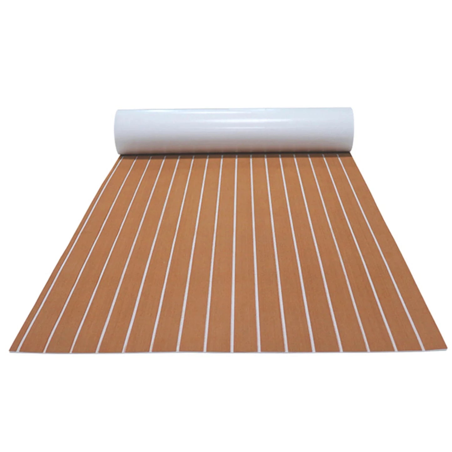 94.5"×35.4" EVA Anti-Slip Foam Boat Decking Sheet — Self-Adhesive Cuttable Deck Flooring Mat for Boats