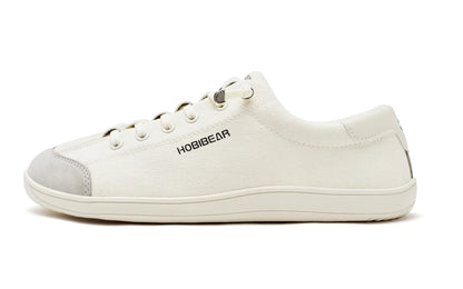 HOBIBEAR Unisex Barefoot Shoes – Zero Drop Wide Toe Casual Canvas Minimalist Walking Sneakers