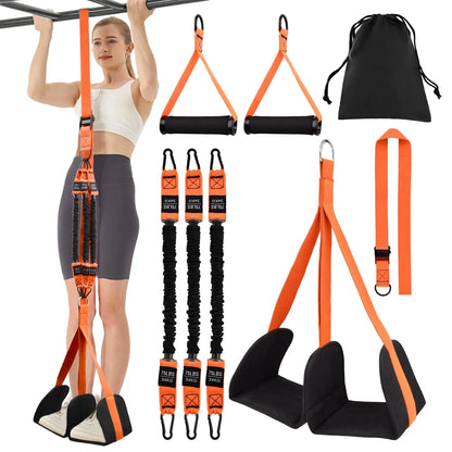 Pull-Up Assistance Bands Set – Resistance Straps for Men & Women, Hanging Training Chin-Up Workout and Body Stretching