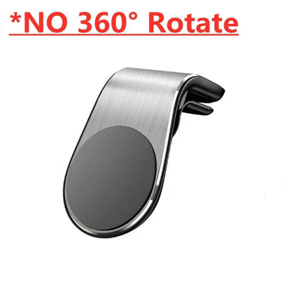 Magnetic Car Phone Holder – Air Vent Clip Mount for Mobile, GPS Support for iPhone, Xiaomi, Samsung, LG