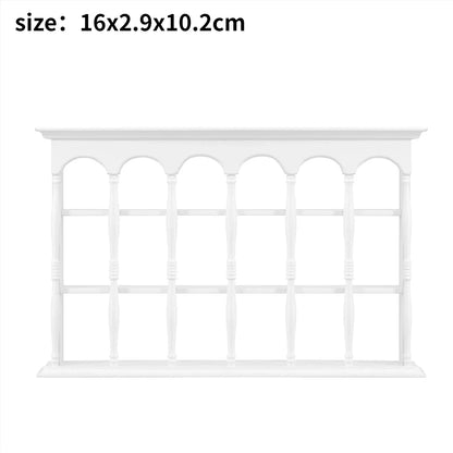 1/6 Scale BJD Dollhouse Wooden Shelf & Sink Cabinet — Miniature Kitchen Furniture Accessory for Dollhouse Bar Counter