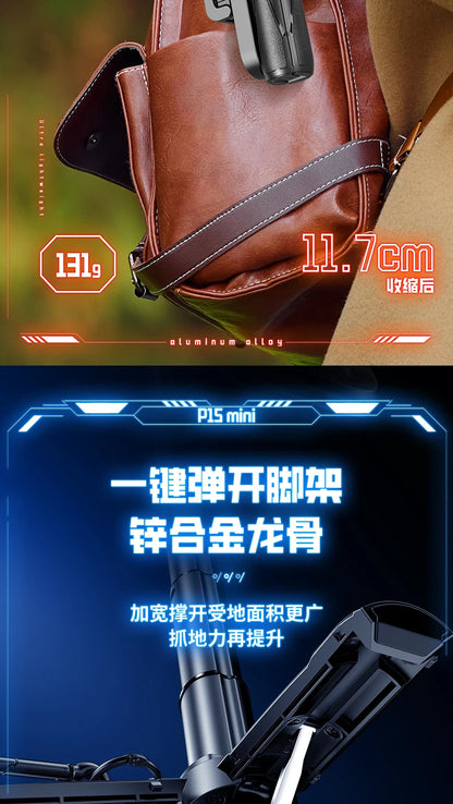 Newly Upgraded Mini Bluetooth Selfie Stick – Portable Telescopic Multifunctional Tripod for Phone