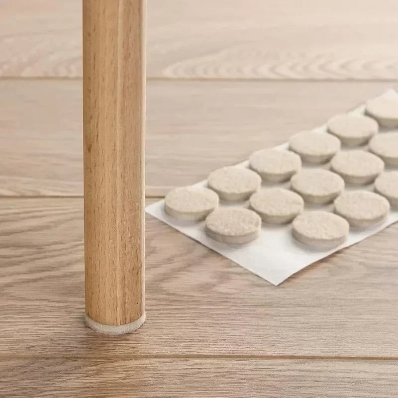 Self-Adhesive Felt Chair Leg Pads – Non-Slip Furniture Protectors for Hardwood Floors, Anti-Scratch Table & Chair Bottom Covers