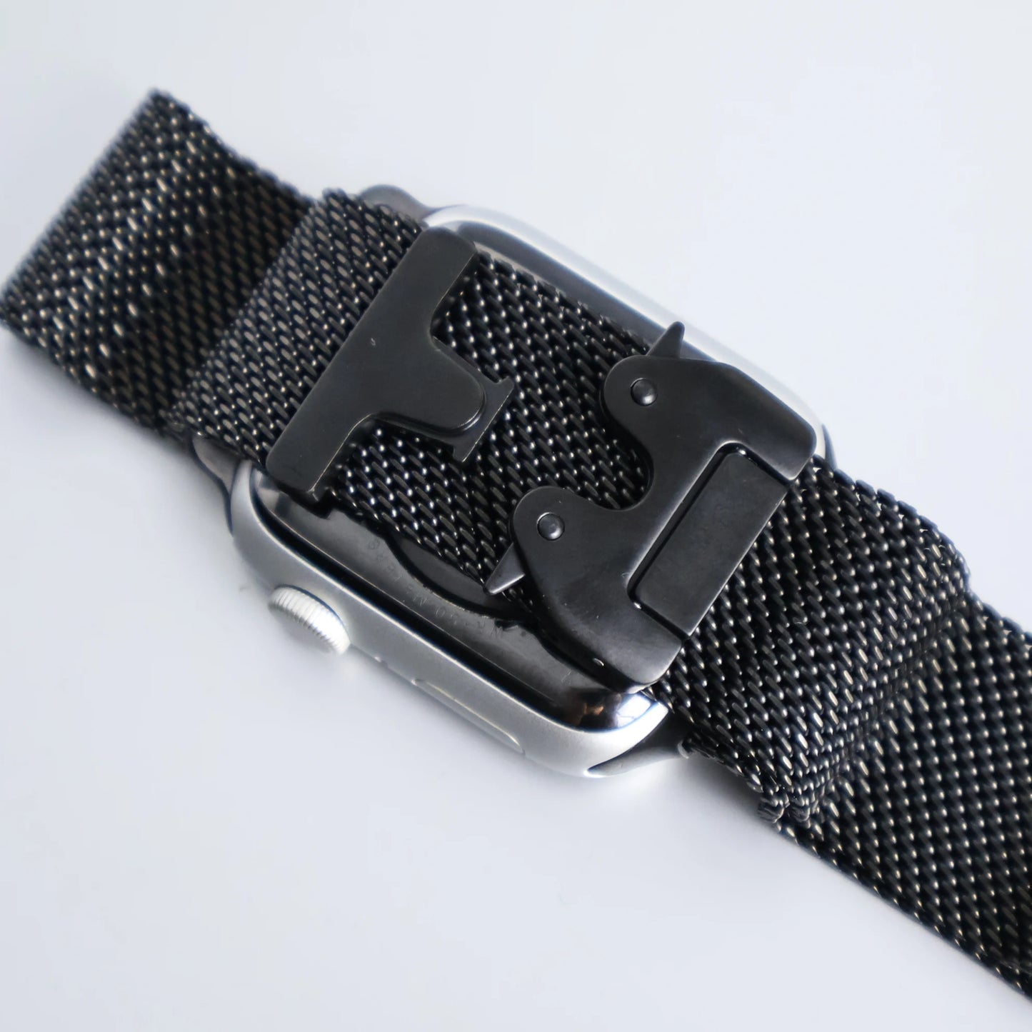 Titanium Band for Apple Watch Ultra 2 (49mm) – Milanese Loop with Secure Parachute Buckle, Compatible with Series 5-10