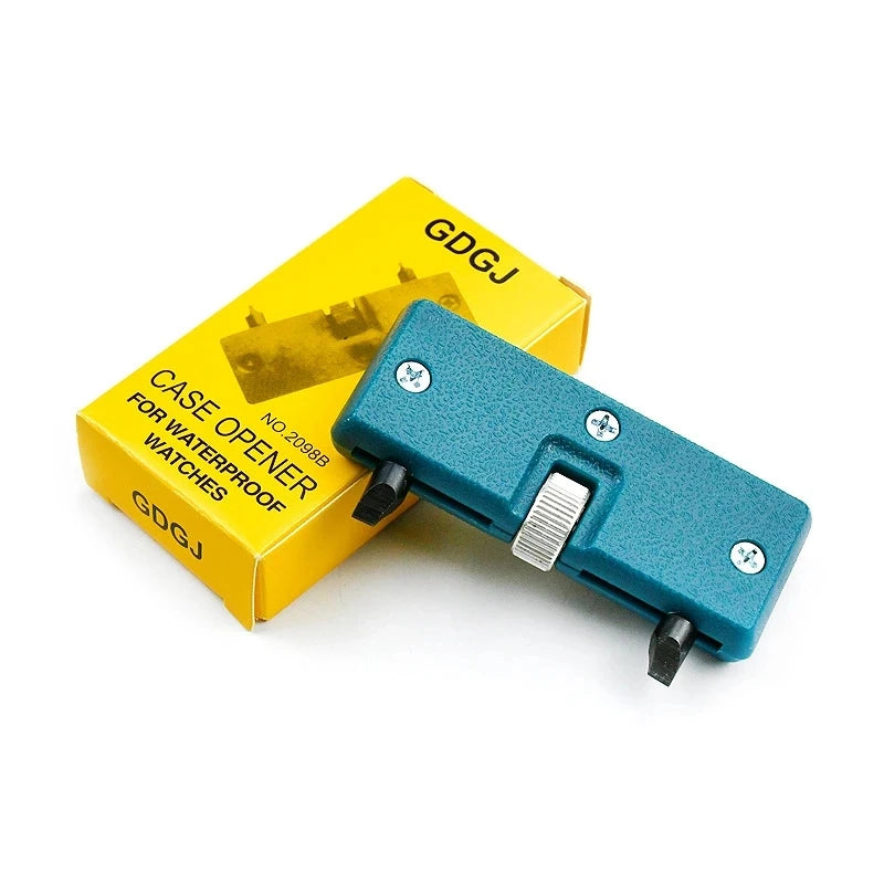 Adjustable Watch Opener Back Case Tool – Press, Closer, Remover, Wrench, Screw Wrench Repair Kit & Watch Battery Remover