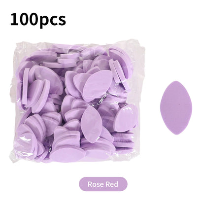 100pcs Soft Sponge Eyelash Pads – Reusable Lash Lifting & Eyelash Extension Practice Supplies