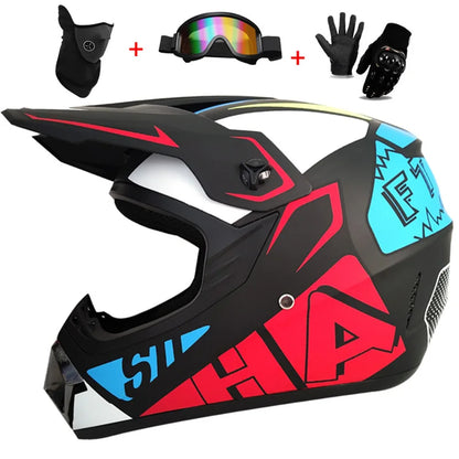Full Face Off-Road Motorcycle Helmet – Downhill AM DH Cross Motocross Capacete Casco   2/2