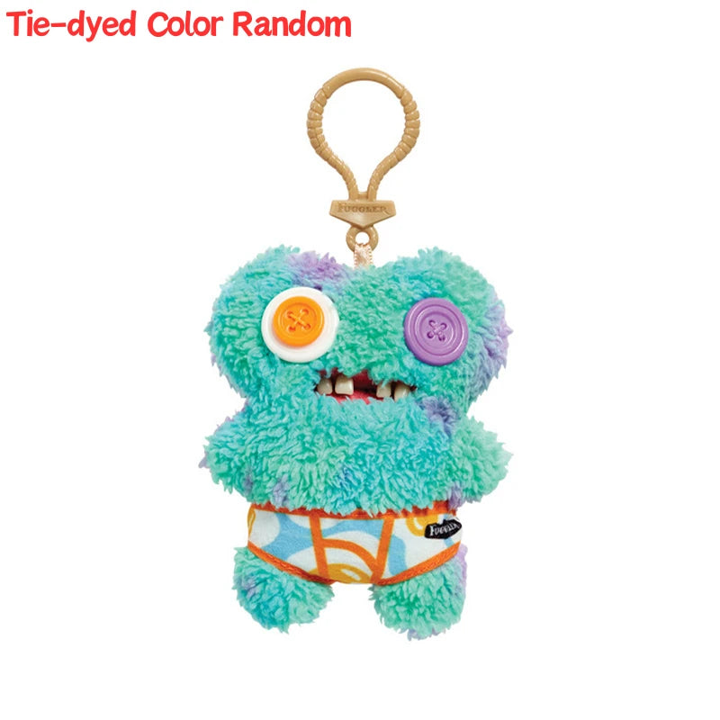 12cm Fuggler Ugly Monster Plush Keychain – Funny Kawaii Rabbit Stuffed Doll Pendant Gift for Kids