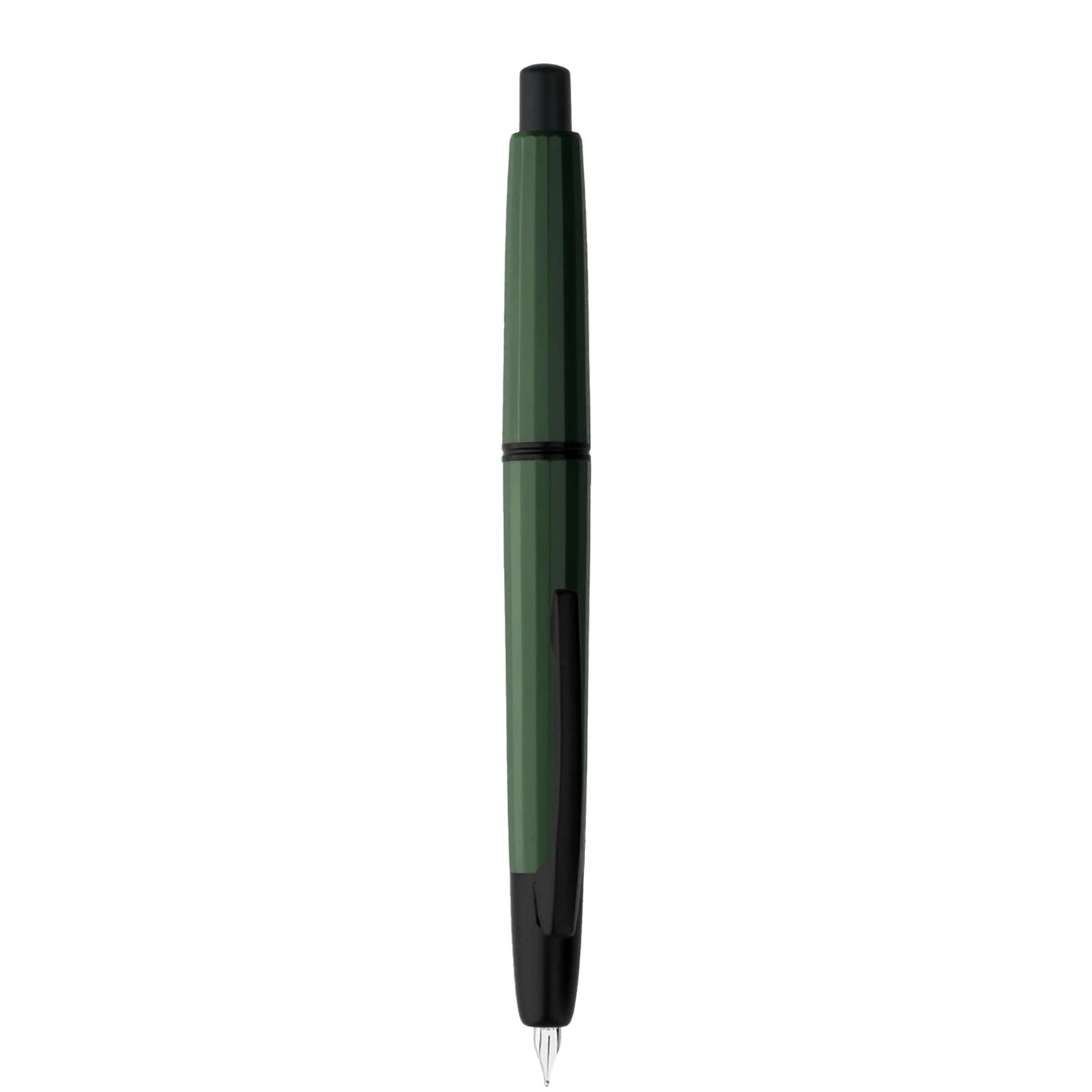 MAJOHN A2 Press Fountain Pen - Retractable EF Nib 0.4mm Resin Ink Pen with Converter, Lighter than A1, Perfect for Writing and Christmas Gift