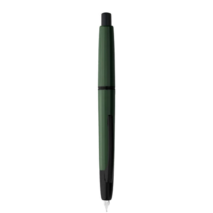 MAJOHN A2 Press Fountain Pen - Retractable EF Nib 0.4mm Resin Ink Pen with Converter, Lighter than A1, Perfect for Writing and Christmas Gift