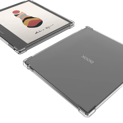 Clear Case for Onyx Boox Leaf2/Leaf3/Leaf3C/Boox Page/Galileo – Lightweight Transparent Flexible Soft Back Cover