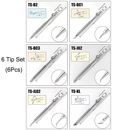TS101 Soldering Iron Tip – Replacement for PINE64 Pinecil V2, TS100, TS-BC2 & ILS Models, Welding Repair Tool