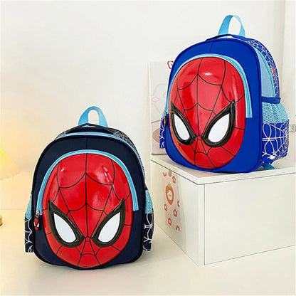Marvel Spider-Man Children's Shoulder Bag - 3D Cartoon School Backpack for Kids - Travel Bag and Gift for Kindergarten