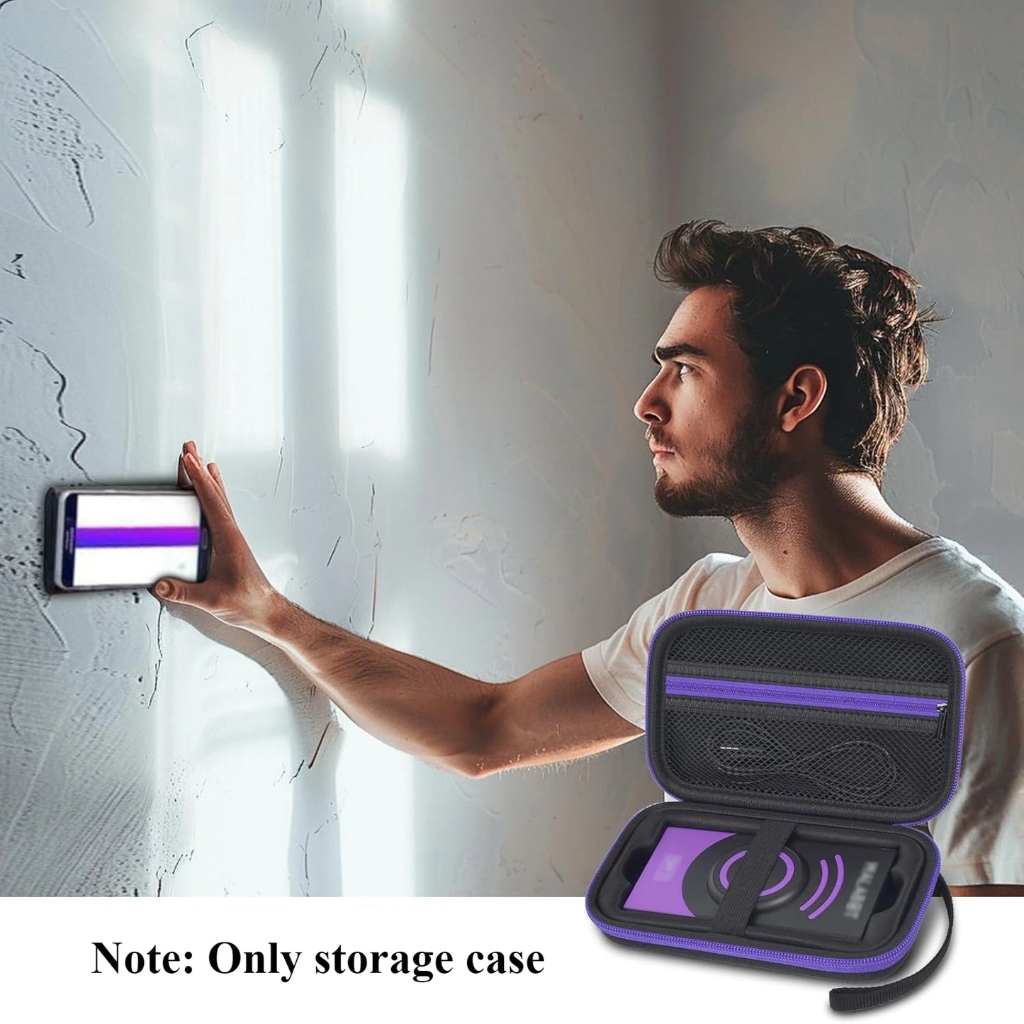 Protective Case for WALABOT DIY 2 – Advanced Stud Finder & Wall Scanner Box for Smartphones, Walabot In-Wall Imager Accessory