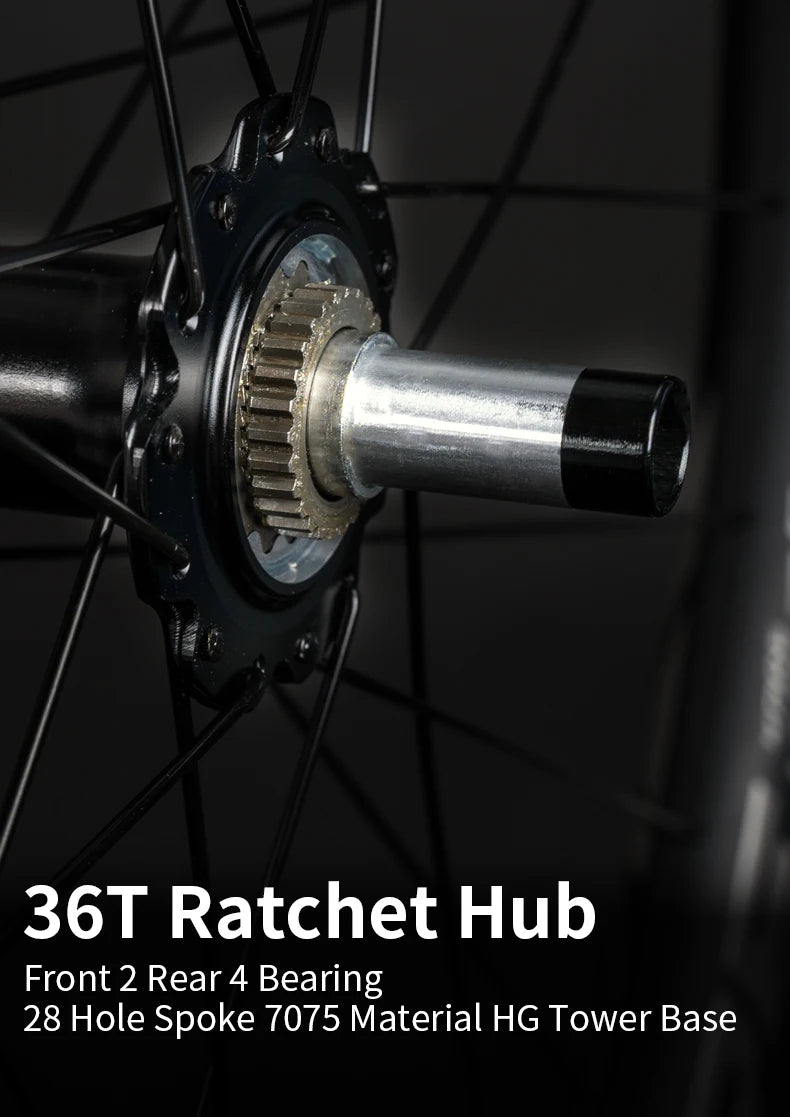 KORE MTB Carbon Wheelset – 27.5/29in Enduro & Downhill with 36T Ratchet HG Hub, BOOST, 28H, 30–36mm Width