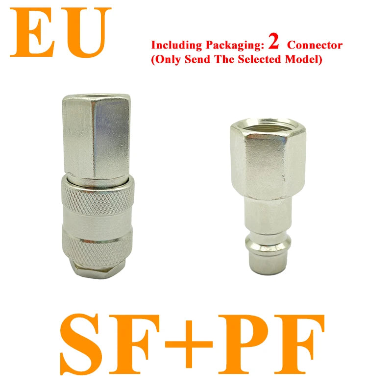 EU Air Hose Quick Release Coupling Fittings – European Standard Compressor Pneumatic Connector Accessories