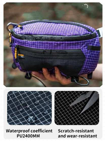 HIKEMAN Waterproof Outdoor Hiking Chest Bag – Large Capacity Crossbody Pack for Cycling, Camping & Travel