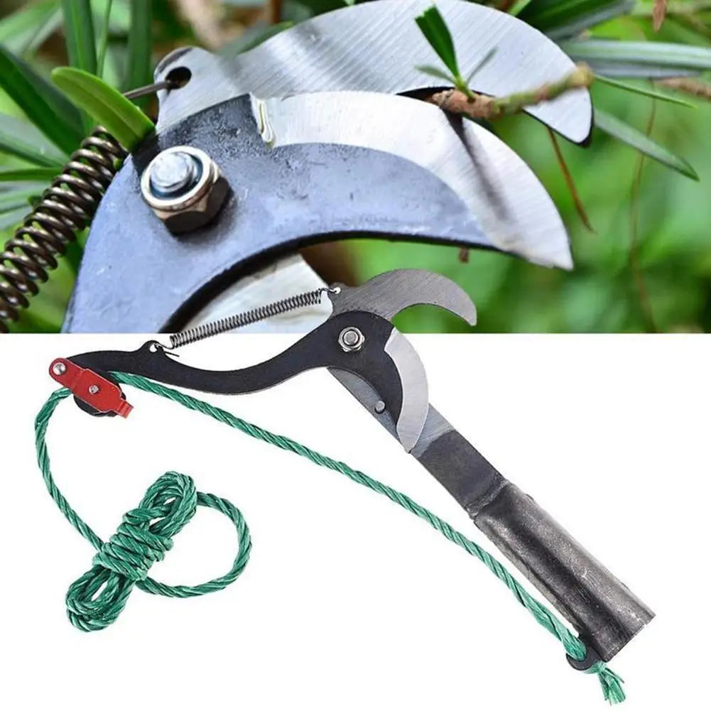 High-Branch Telescopic Scissors & Fruit Picker — Labor-Saving Gardening Tool for Pruning, Cutting, and Harvesting