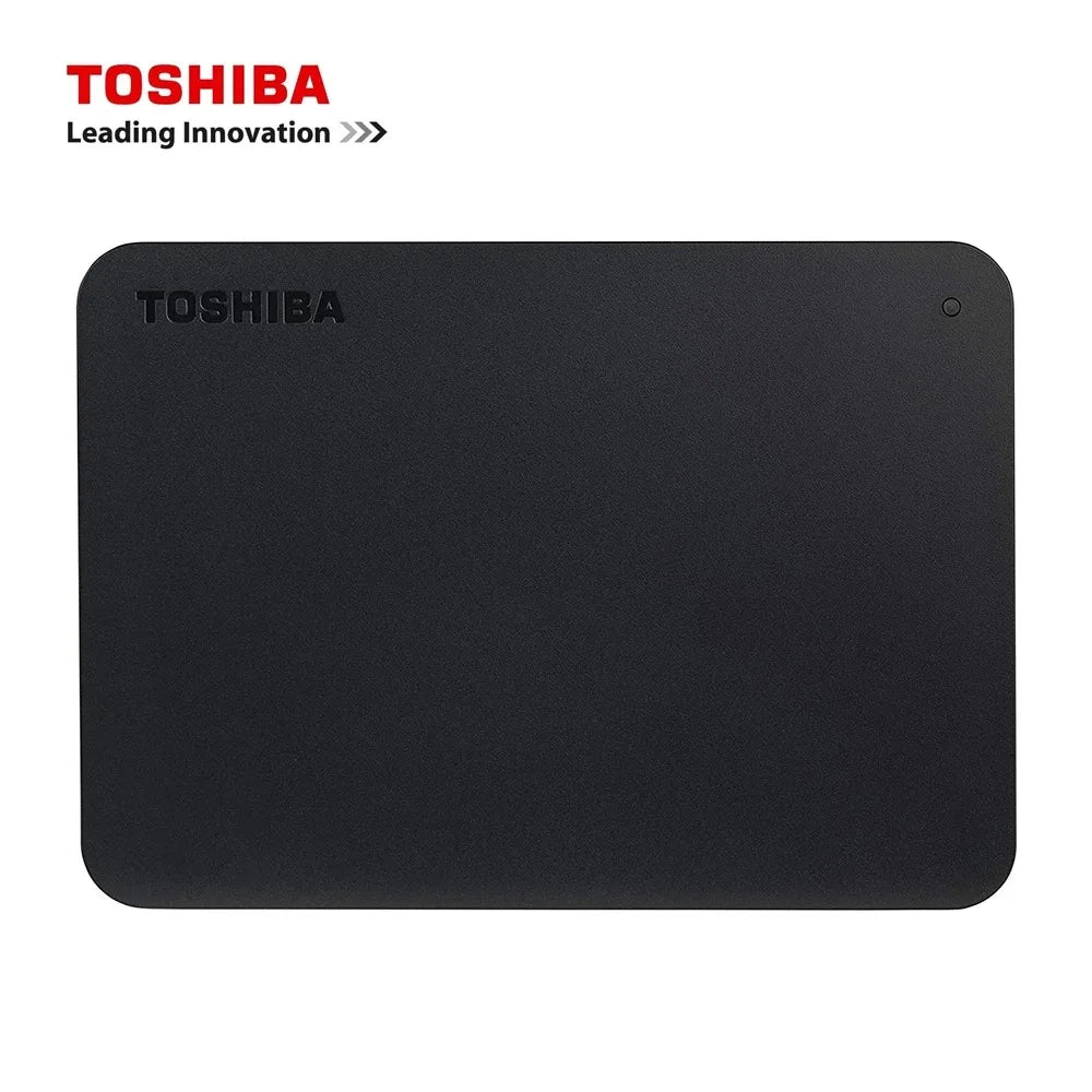 Toshiba Canvio Basics Portable External Hard Drive – 500GB & 1TB, USB 3.0, Black (Model HDTB420XK3AA)