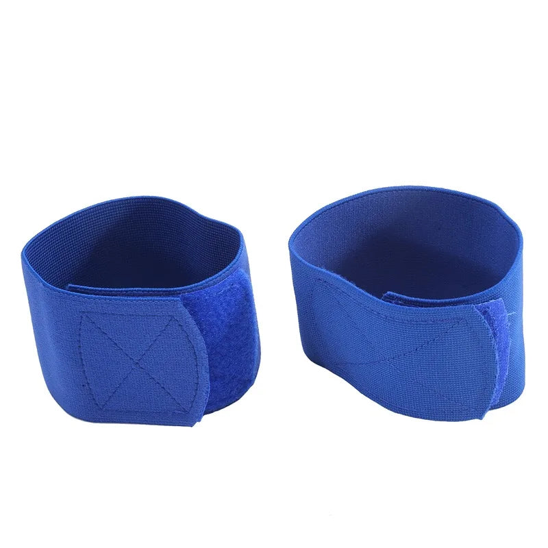 Adjustable Shin Guard Bandage Tape for Soccer - Prevents Slipping, Elastic Sports Safety Pads in 4 Colours